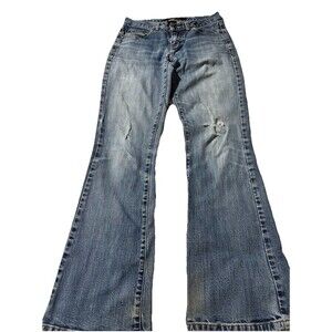 Calvin Klein Women’s Bootcut Blue Jeans Size 2 Regular Length Y2K